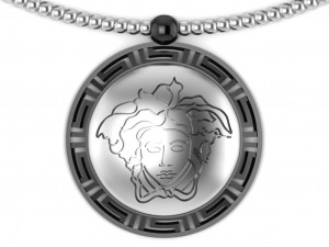 medusa pendant and earring 3D Model