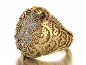 signet ring 3Dモデル