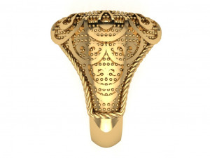 signet ring 3Dモデル