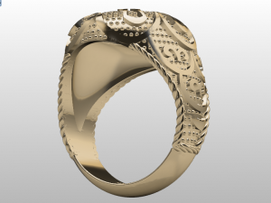 signet ring 3Dモデル