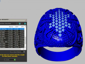 anello con sigillo Modello 3D