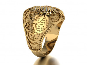 signet ring 3Dモデル