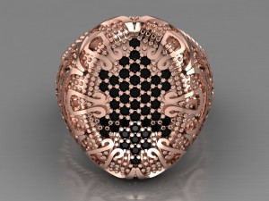 signet ring 3Dモデル