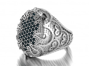 signet ring 3Dモデル