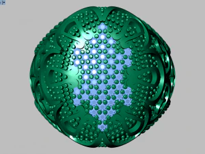 anello con sigillo Modello 3D