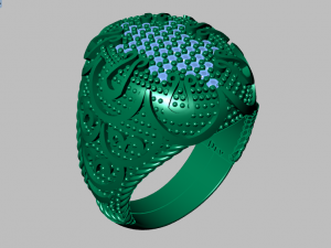 signet ring 3Dモデル