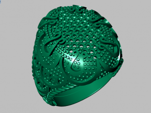 signet ring 3Dモデル