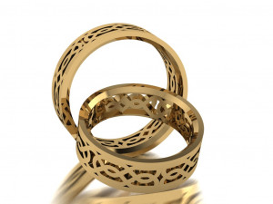ring set 1 3D Model