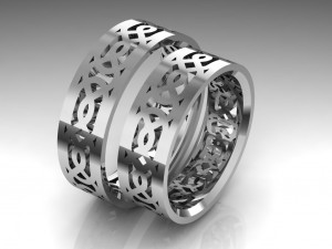 ring set 1 3D Model