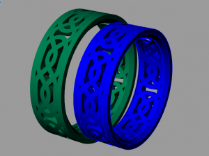 ring set 1 3D Model