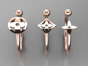 ring set 1 3D Model
