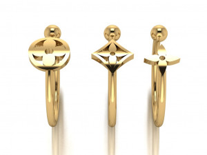 ring set 1 3D Model
