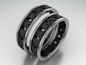 ring set 2 3D Модель