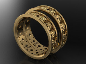 ring set 2 3D Модель