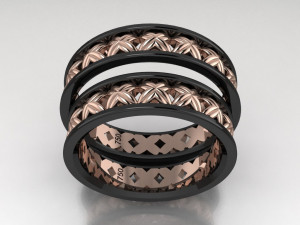 ring set 2 3D Модель