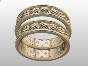 ring set 2 3D Модель