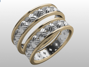 ring set 2 3D Модель