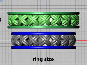 ring set 2 3D Модель