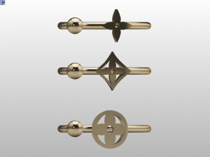 ring set 2 3D Модель