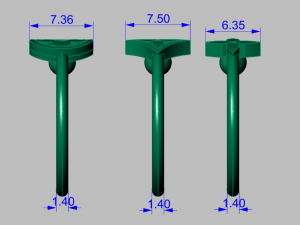 ring set 2 3D Модель