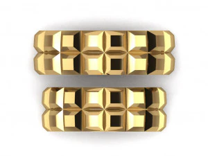 set di anelli 3 Modello 3D