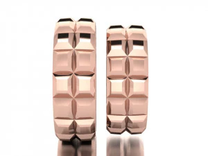 set di anelli 3 Modello 3D