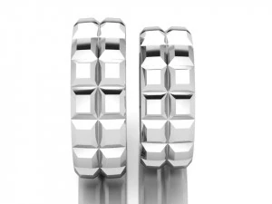 set di anelli 3 Modello 3D