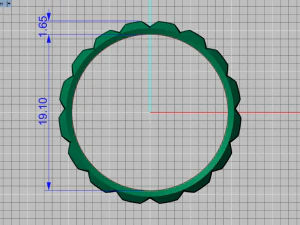 set di anelli 3 Modello 3D