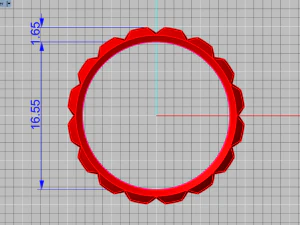 set di anelli 3 Modello 3D