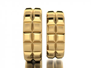 set di anelli 3 Modello 3D