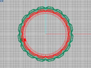 set di anelli 3 Modello 3D