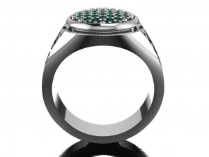 signet ring for men 3D Model
