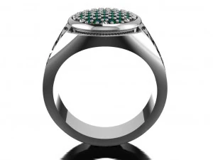 signet ring for men 3D Model