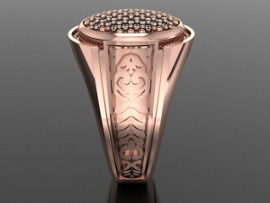 signet ring for men 3D Model