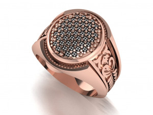 signet ring for men 3D Model