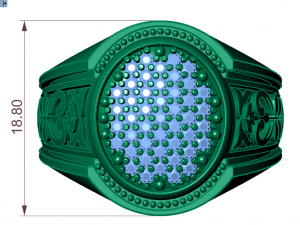signet ring for men 3D Model