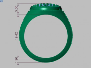 signet ring for men 3D Model