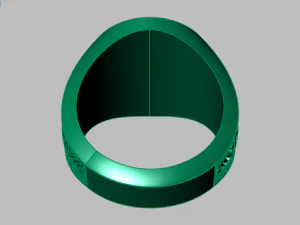 signet ring for men 3D Model