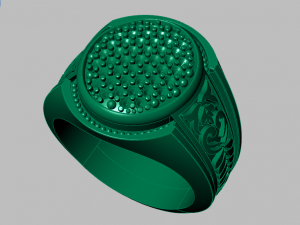 signet ring for men 3D Model