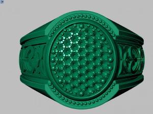 signet ring for men 3D Model