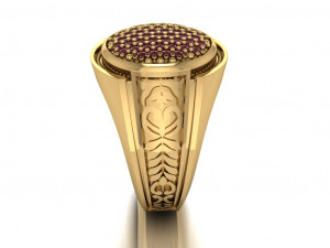 signet ring for men 3D Model
