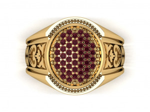 signet ring for men 3D Model