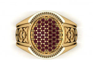 signet ring for men 3D Model