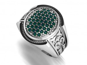 signet ring for men 3D Model