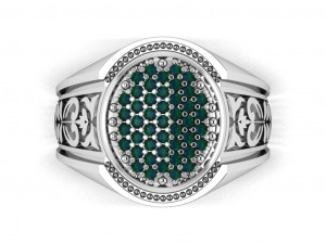 signet ring for men 3D Model