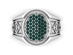 signet ring for men 3D Model