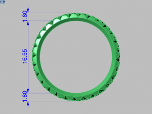 ring set 4 Model 3D