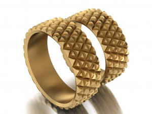 ring set 4 Model 3D