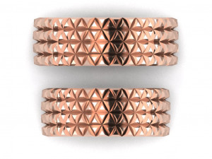 ring set 4 Model 3D