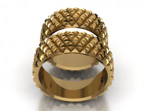 ring set 4 3D Model